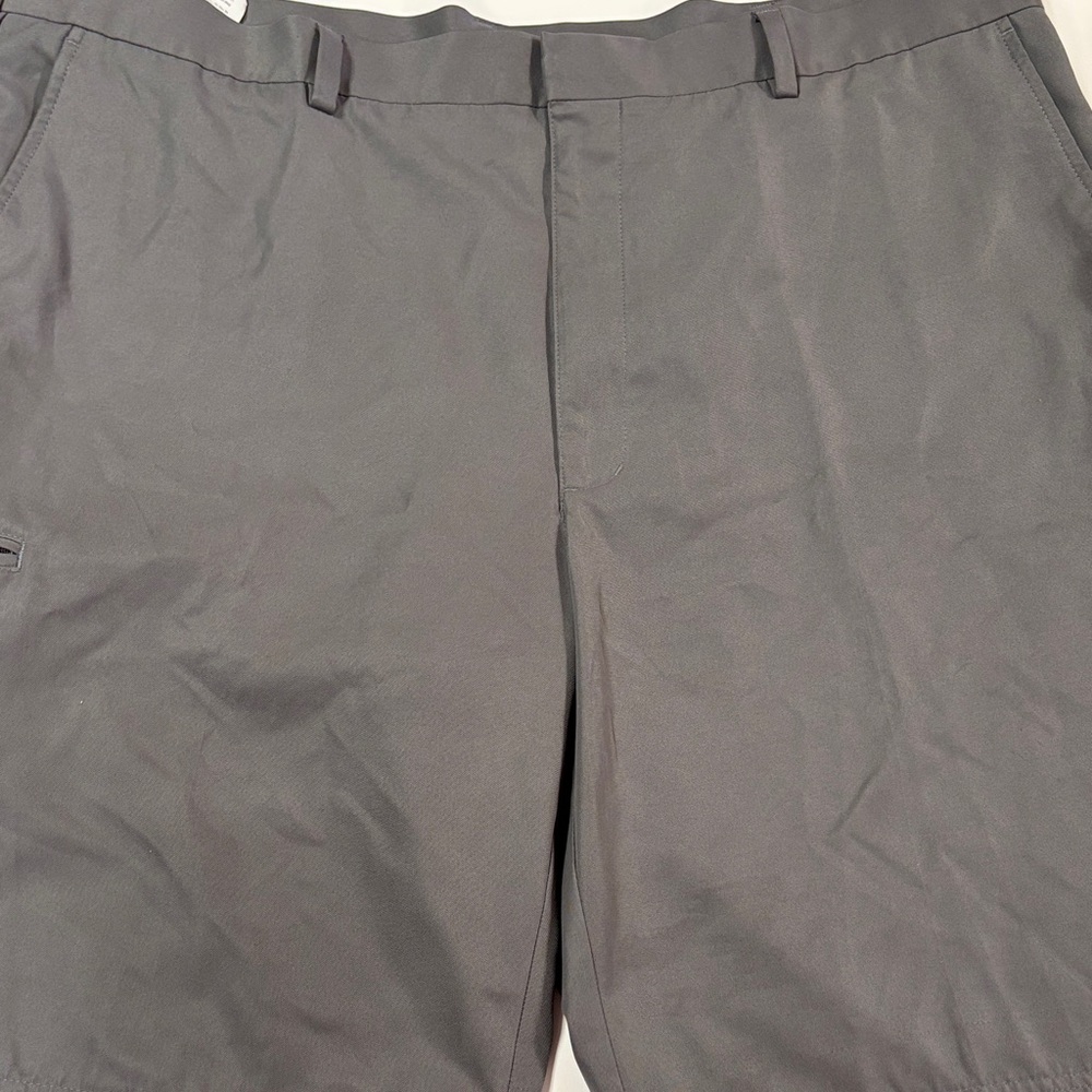 Grand Slam Charcoal Flat Front Shorts